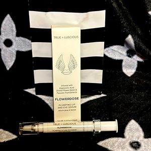True+luscious flower dose plumping lip and eye serum